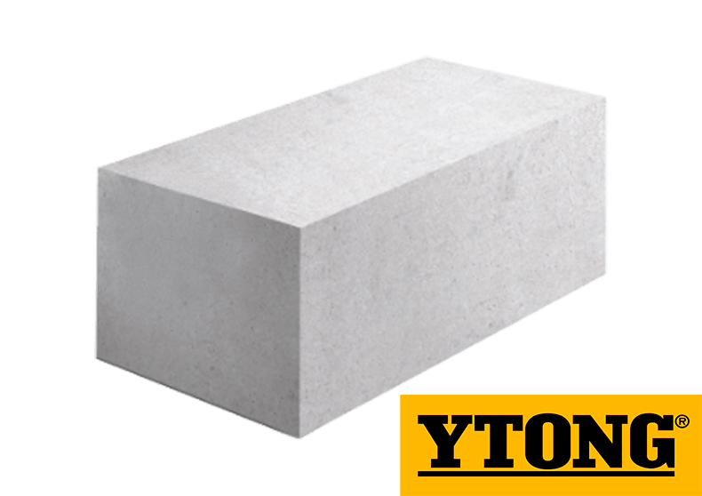 Газобетон Ytong D600 В5,0 250х250х625 мм