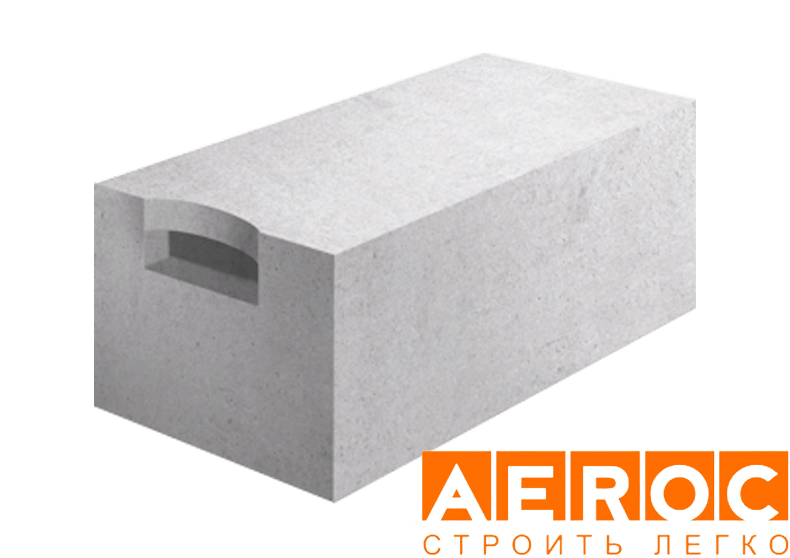 Газобетон Aeroc D500 300х250х625 мм