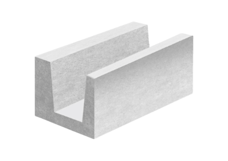 U-блок ЛСР D500 375х250х625 мм